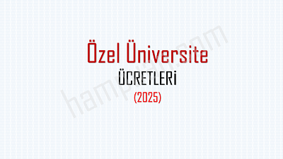 Yüksek İhtisas Üniversitesi 2025 Ücretleri (Güncel)