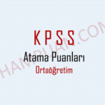 kpss ortaöğretim atama puanları 2025 nasıl oluştu